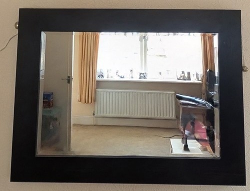 Large heavy dark brown framed - large,