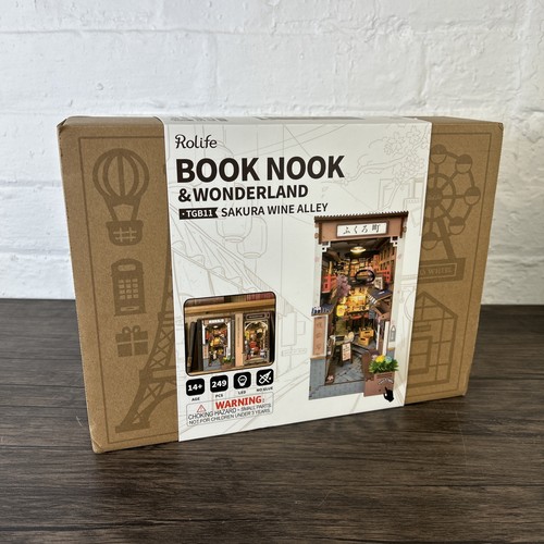 Rolife book nook wonderland - nook, &