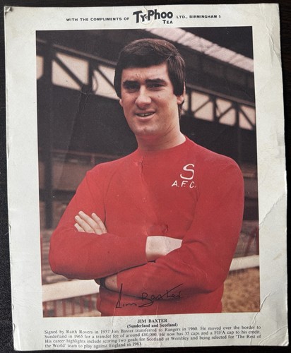 Vintage photograph jim baxter - vintage,