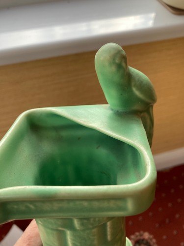 Wade art deco pottery budgie - pottery,