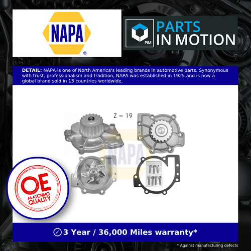 Water pump fits - water, 850