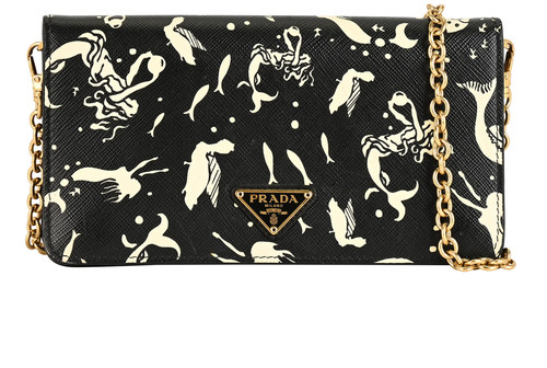 Prada mermaid wallet chain - prada,