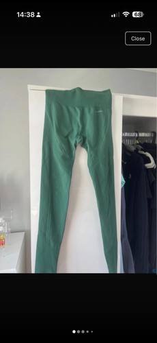 Usa pro forest green leggings - forest,