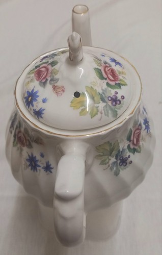Vintage floral sadler teapot - floral,