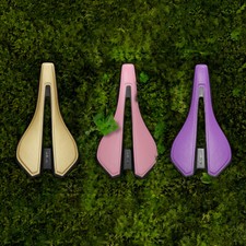 Full Carbon Ultralight Bike Saddle 7x9mm Dual-Track Hollow MTB/Gravel/Road Bike