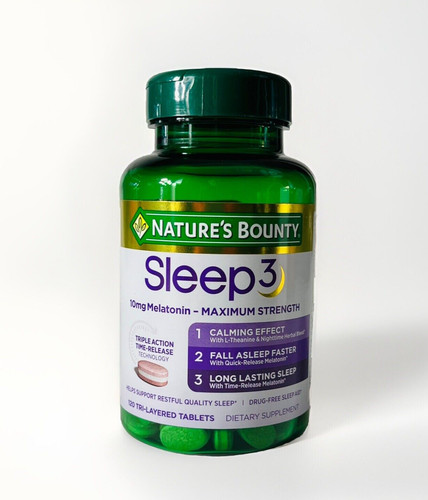 Nature bounty sleep3 10mg - sleep3,