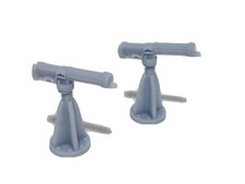 Naval Vickers Machine Gun on Pintle x 2 (1/56) 28mm scale, 2 Pieces