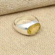 Beautiful Citrine Gemstone 925