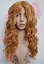 W259  Ginger  Curly Full Long