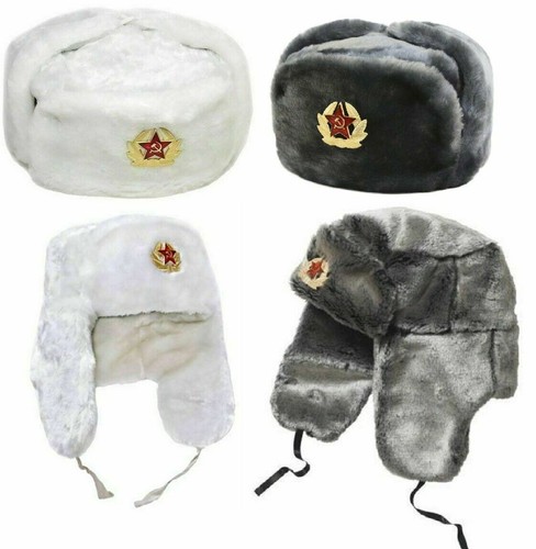 Russian trapper hat - trapper,