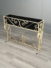 Antique Wrought Iron Garden Planter