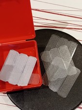 100 x Small transparent double