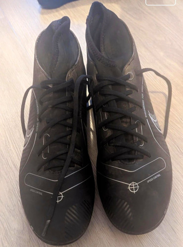 Nike mercurial black football - nike,