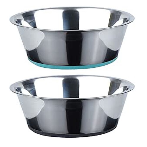 Stainless steel dog cat - 2x,