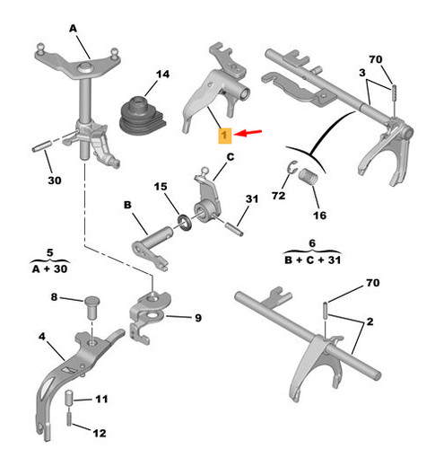 Citro mk3 gear - sx, fork