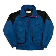 Columbia  Powder Keg Jacket Blue Mens Large Lined Full Zip Nylon