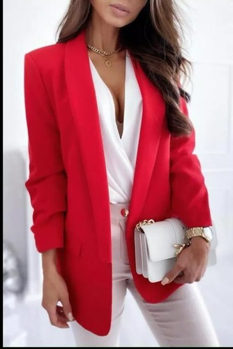 Ladies ruched sleeve fully - ruched,