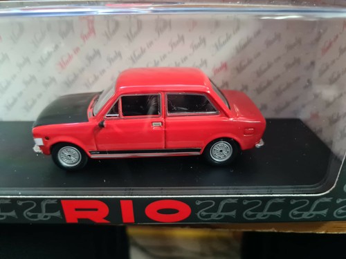 Fiat 128 rally - 128, orange