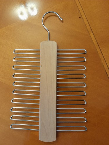 Wooden tie rack - tie,