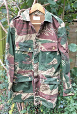 Original Rhodesia Army Camo Field Jacket Size 2  Rhodesian Forces Bush War