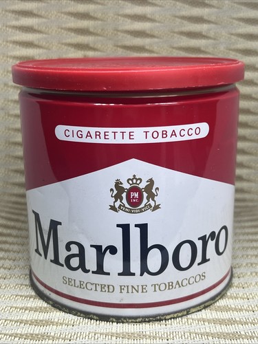 Marlboro vintage tin box - tin,
