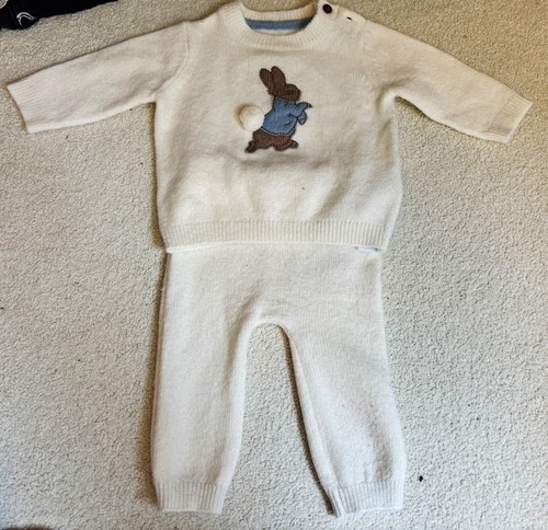 White peter rabbit set - white,