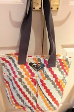 Roxy Canvas Tote Bag 2000's