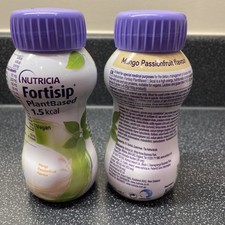 23 x Nutricia Fortisip Vegan Plant Based Mango Passionfruit 200ml Lactose Free