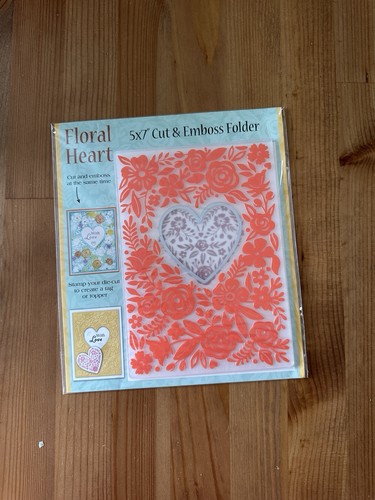 Floral heart cut - heart, x