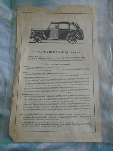 Austin metropolitan taxicab - metropolitan,