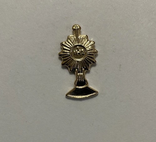 Monstrance religious ihs gold - ihs,
