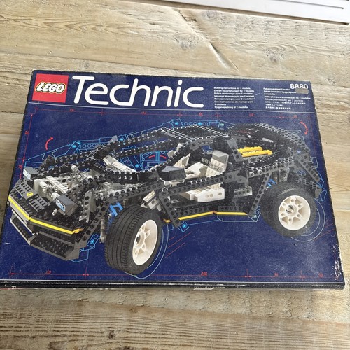 Lego 8880 super - car, used
