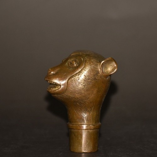 Bronze handmade carved monkey - carved,
