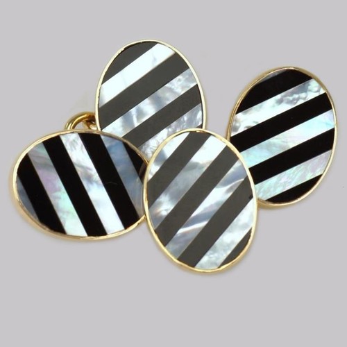 Asprey cufflinks 18ct gold - asprey,