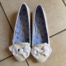 Irregular Choice White Glitter