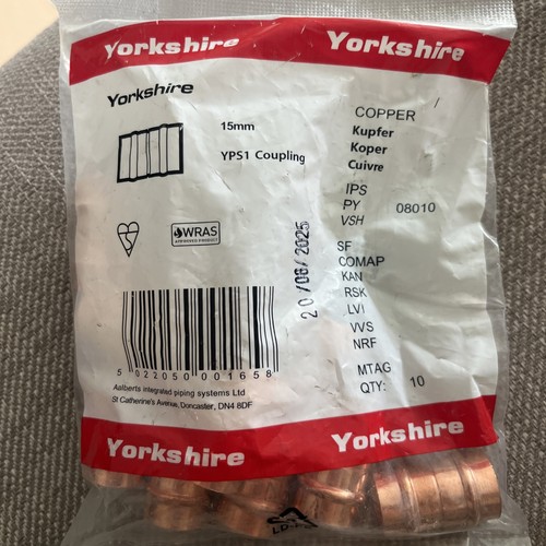 15mm straight connector solder - straight,