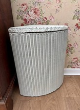 Vintage White Wicker Linen