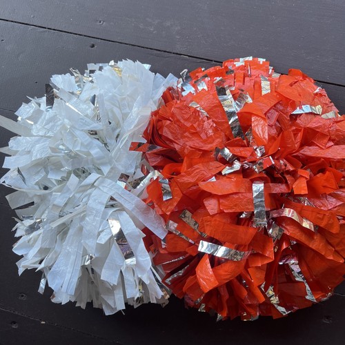 Large cheerleading pom poms - cheerleading,