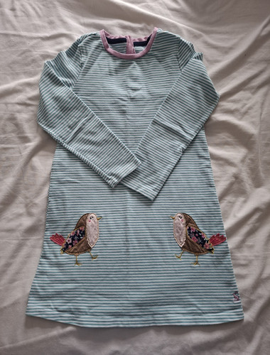 Joules girls blue white - joules,