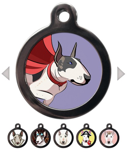 Engraved bull terrier breed - engraved,