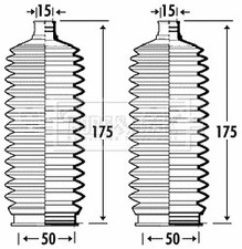BORG & BECK Front Steering