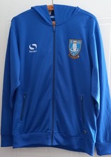 Sheffield Wednesday FC Football Track Sondico Top Jacket Zip Mens Size Mint Cond