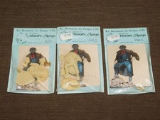 VINTAGE 3 HISTOREX AGENTS MINIATURE LA HEAUMERIE DU CASQUE D' OR MODEL KITS