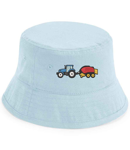 Tractor square baler - square, bucket