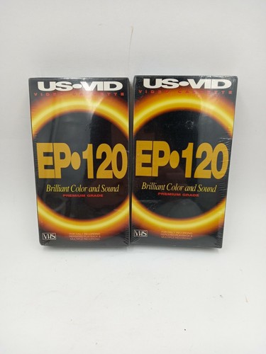 Vid 120 vhs tapes - us-vid, set