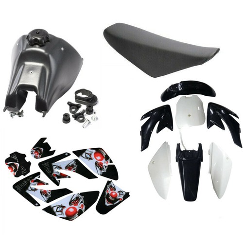 Plastic fender kit - plastic, sticker