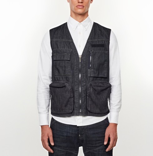Star gsrr hito waistcoat - gsrr,