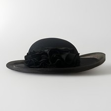 BLACK FORMAL HAT LADIES