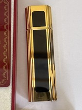 Vintage Cartier Gold Plated Atomiser Holder With Box And Papers 
