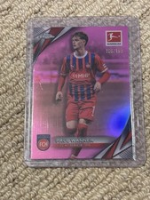 2024-2025 Topps Chrome Bundesliga Paul Wanner 1. FC Heidenheim 1846 Pink /199